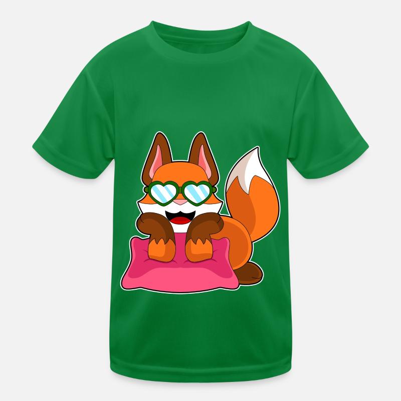 Fuchs Sonnenbrille Kinder Funktions-T-Shirt