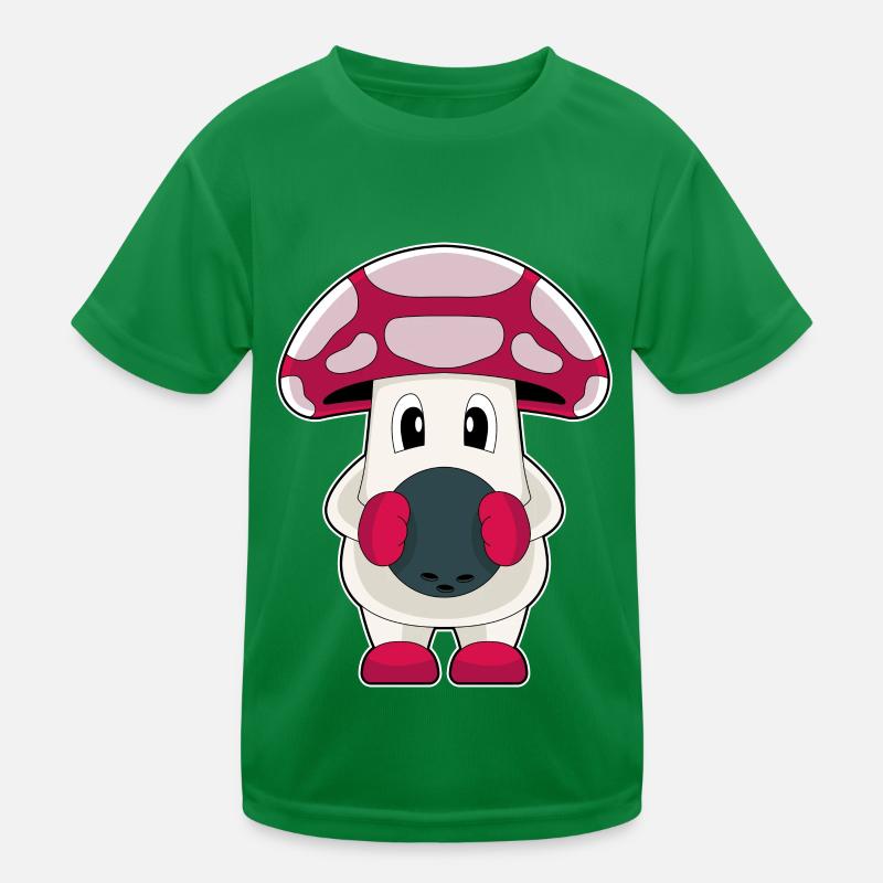 Boule de bowling aux champignons T-shirt sport Enfant