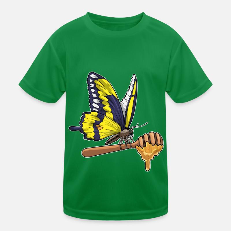 Cuillère à miel papillon T-shirt sport Enfant