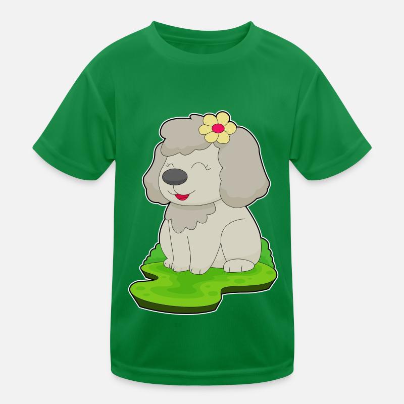 Fleur de chien T-shirt sport Enfant