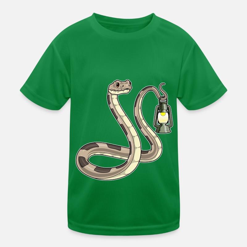 Snake Lantern Kids Functional T-Shirt