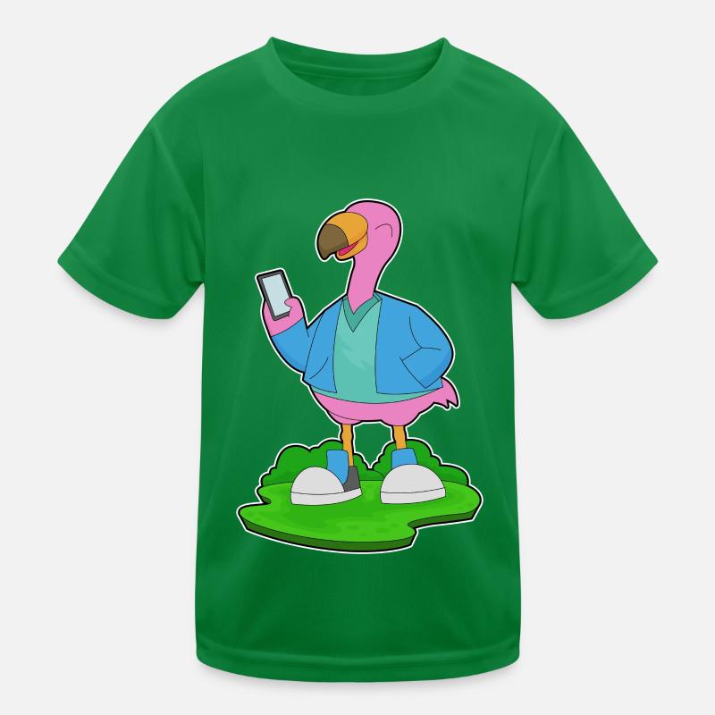 Flamingo Handy Kinder Funktions-T-Shirt