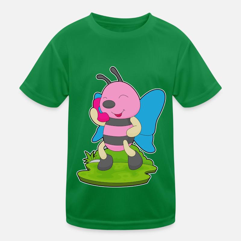 Téléphone papillon T-shirt sport Enfant