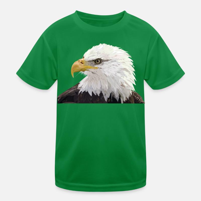 Bald eagle Kids Functional T-Shirt