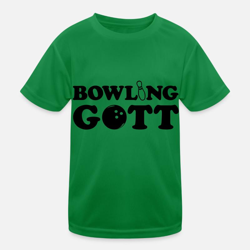 Bowling - Gott Kinder Funktions-T-Shirt