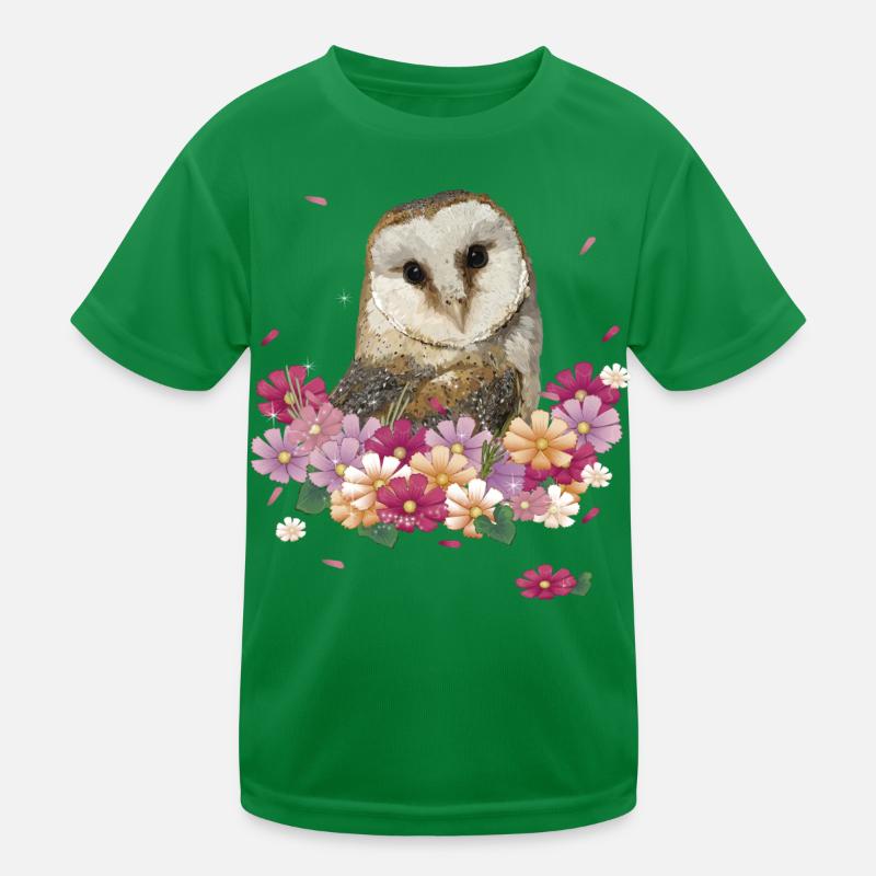 Owl Kids Functional T-Shirt