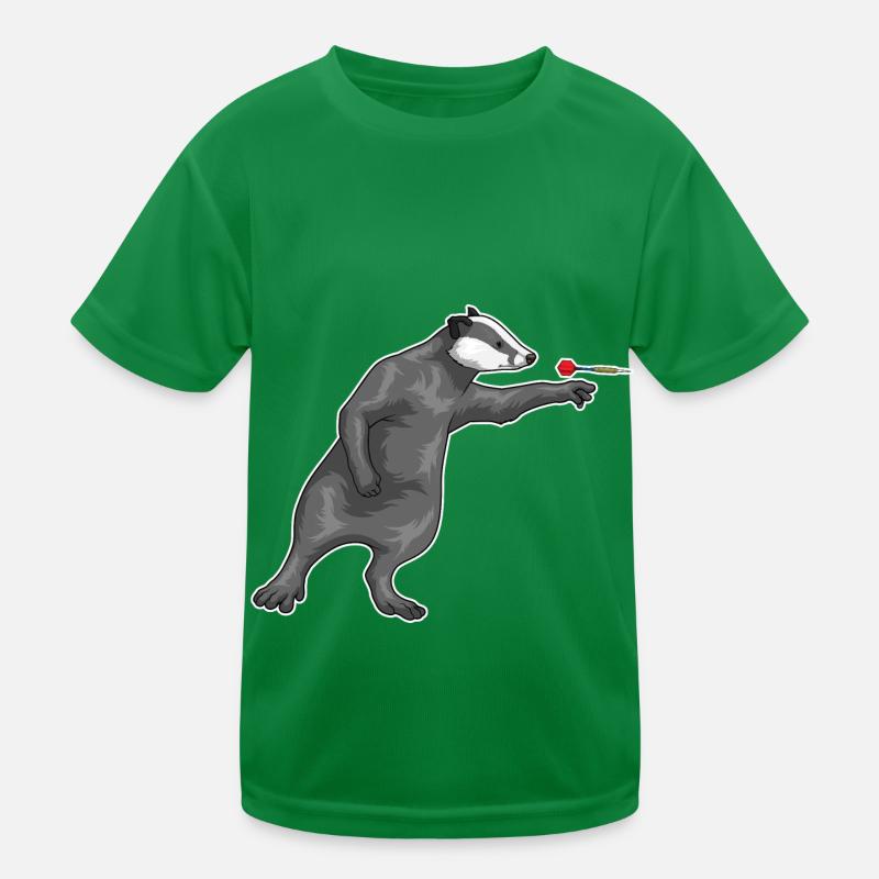 Fléchette de blaireau de miel T-shirt sport Enfant