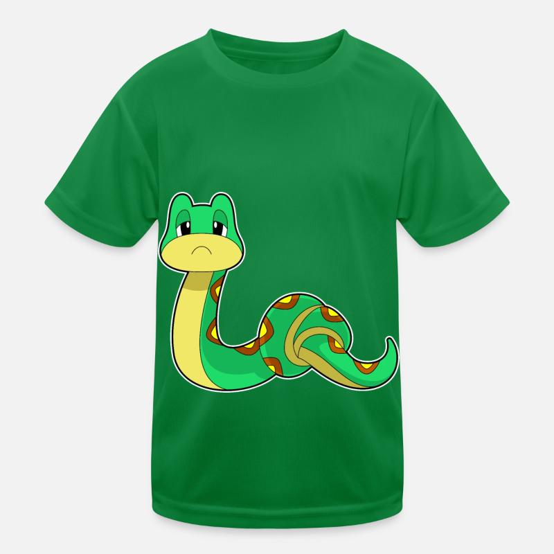 Schlange mit Knoten Kinder Funktions-T-Shirt