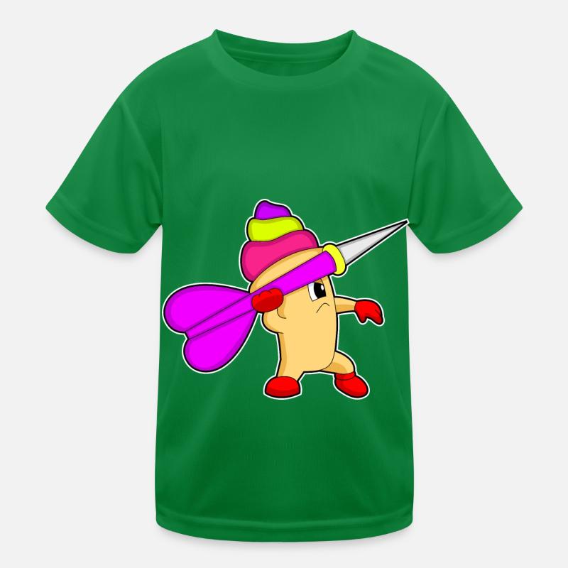 Cupcake Dart Dartpfeil Kinder Funktions-T-Shirt