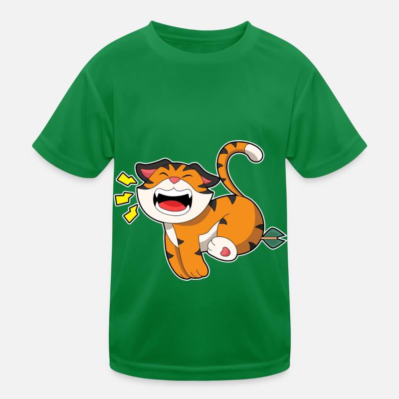 Tiger Archer Arrow Kids Functional T-Shirt