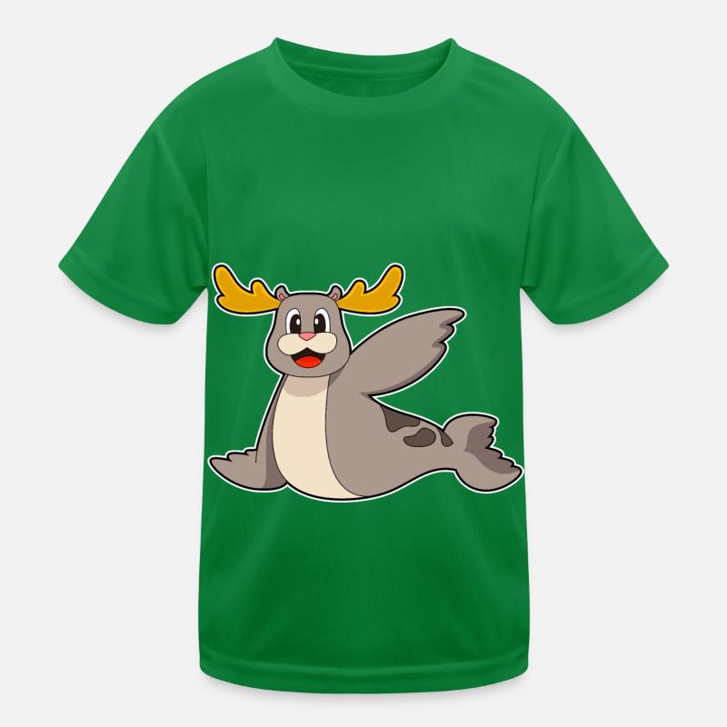 Renne phoque T-shirt sport Enfant