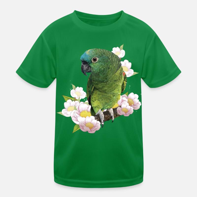 L’amazone à front bleu T-shirt sport Enfant