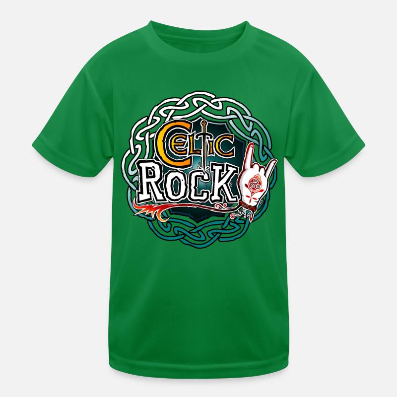Keltischer Rock Kinder Funktions-T-Shirt