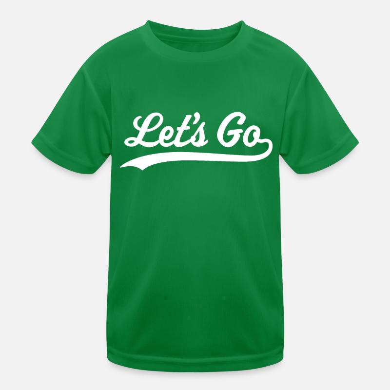Auf geht es Kinder Funktions-T-Shirt