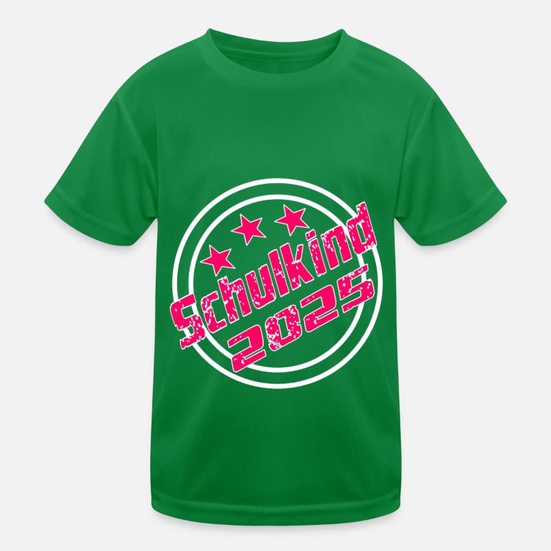 Schulkind 2025 Schulanfang Grundschule Kind Kinder Funktions-T-Shirt