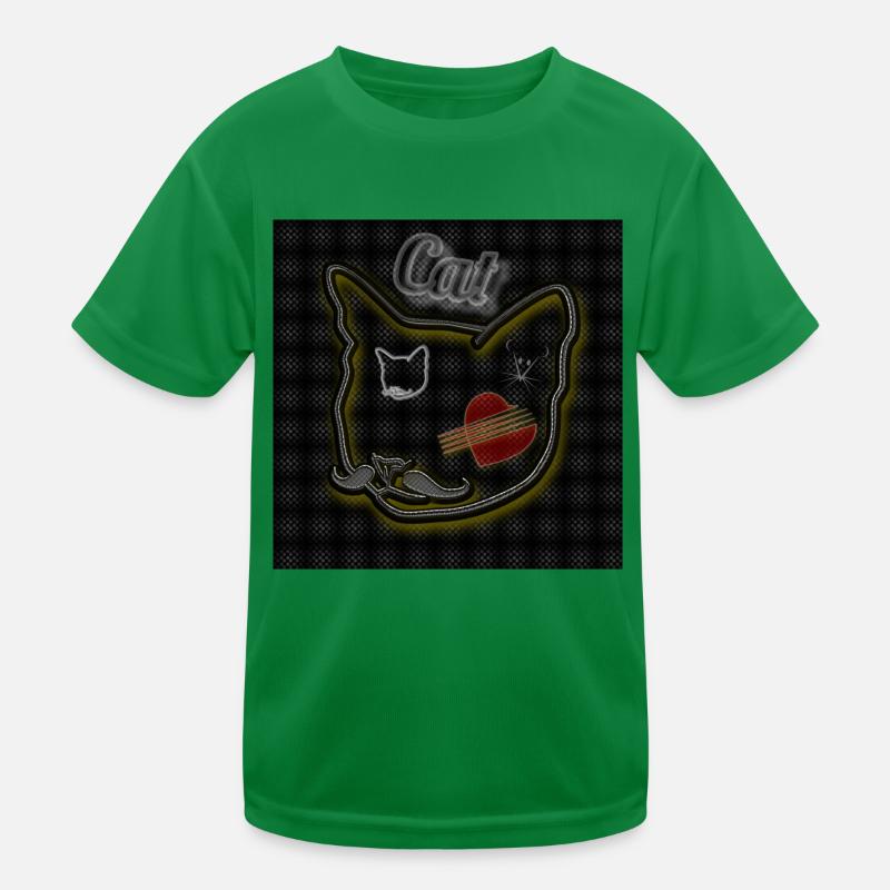 Cat - Image - 2023 Kids Functional T-Shirt