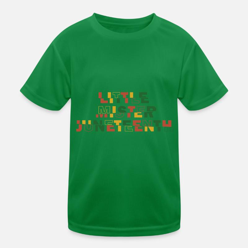 Juneteenth Black History Day Pride Gift Kids Functional T-Shirt