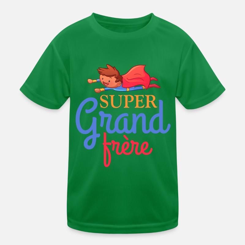 Super Bruder Kinder Funktions-T-Shirt