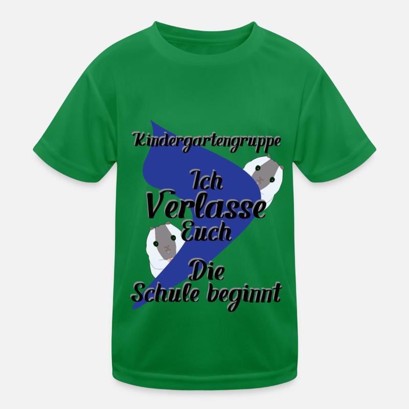 Kindergartengruppe ich verlasse Euch Kinder Funktions-T-Shirt