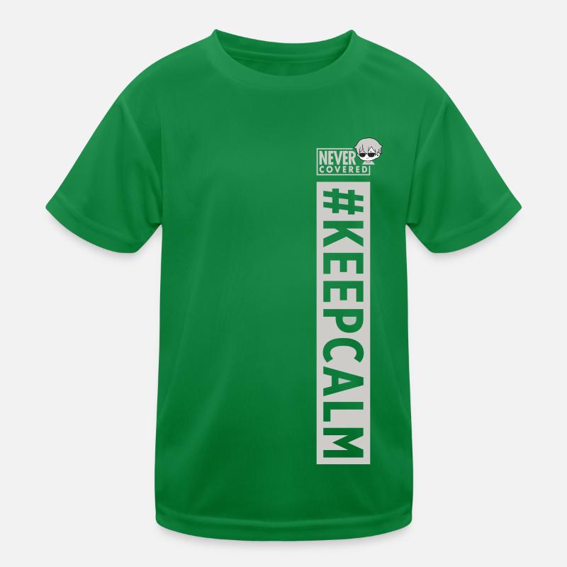 Hashtag #KEEPCALM Kinder Funktions-T-Shirt