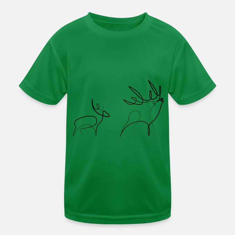 Deer Kids Functional T-Shirt