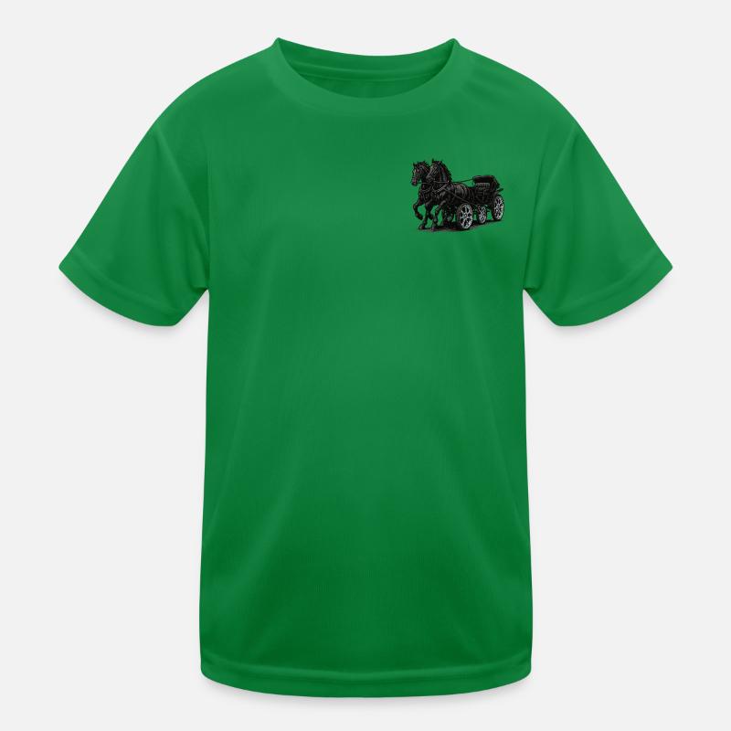 Chariot avec jantes chromées modernes T-shirt sport Enfant