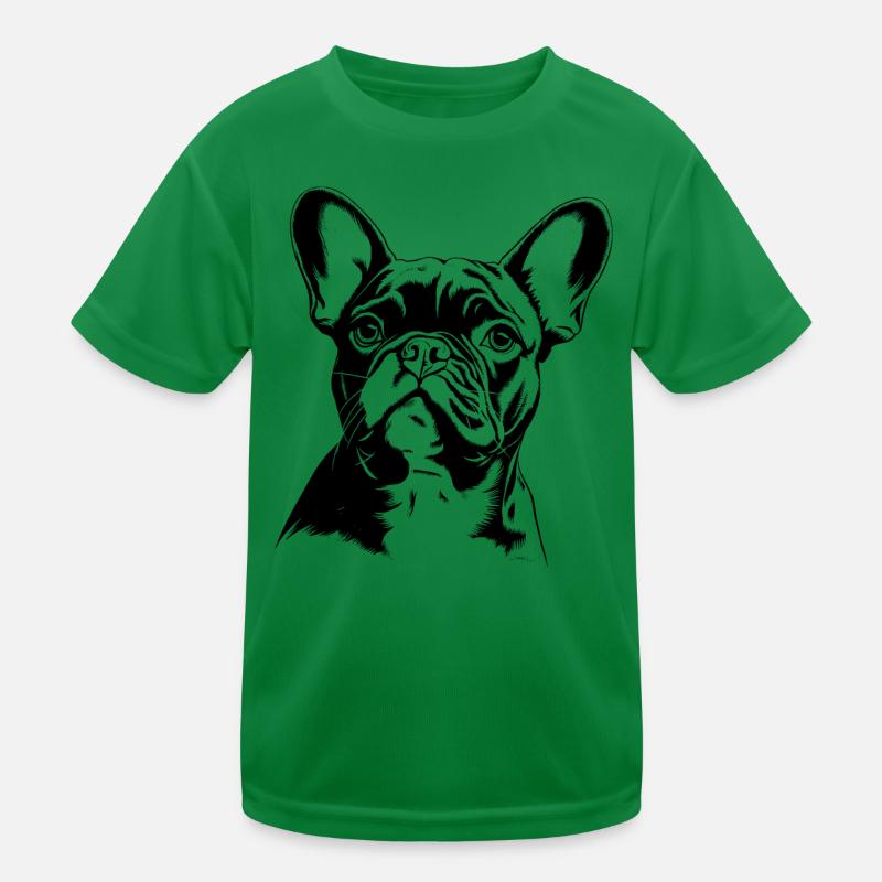 Bouledogue français T-shirt sport Enfant
