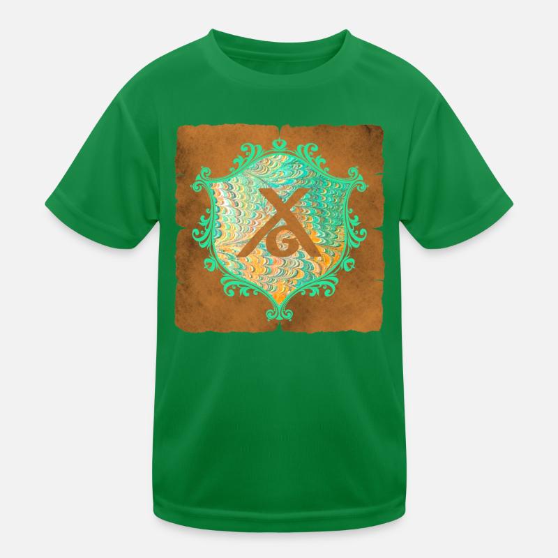 e 36 x Kinder Funktions-T-Shirt