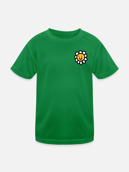 Daisy - Kids Functional T-Shirt - kelly green - Front