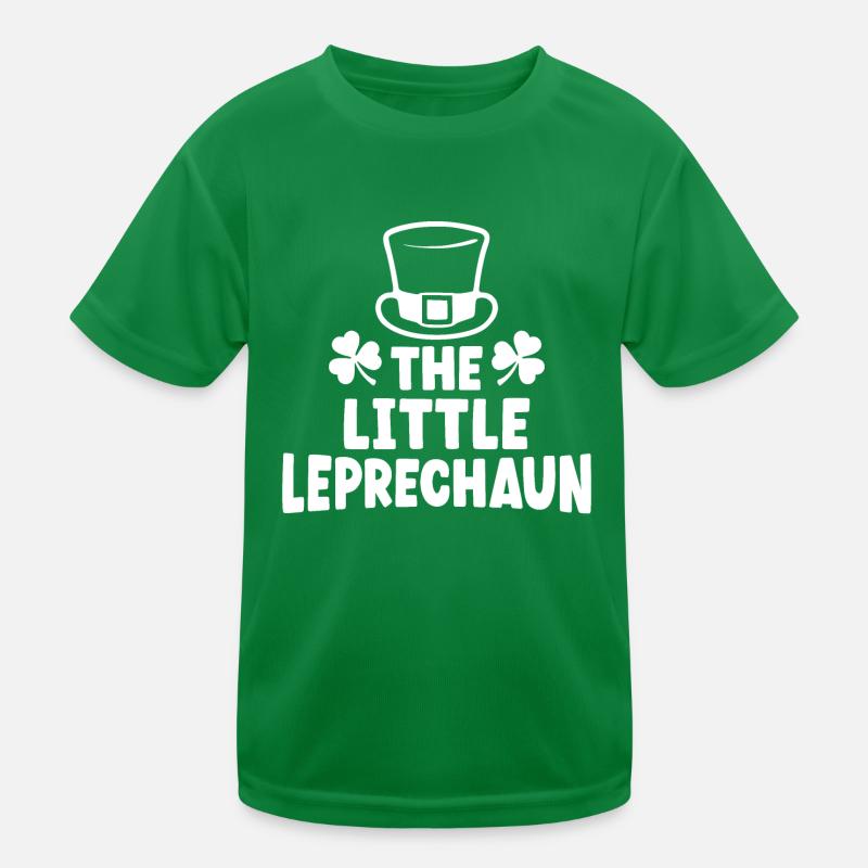 The Little Leprechaun Kids Functional T-Shirt
