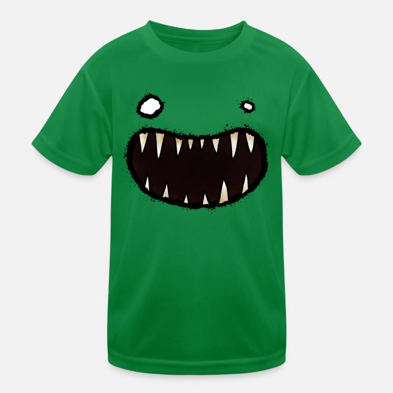 aaargh 03 Monster Mouth Kids Functional T-Shirt