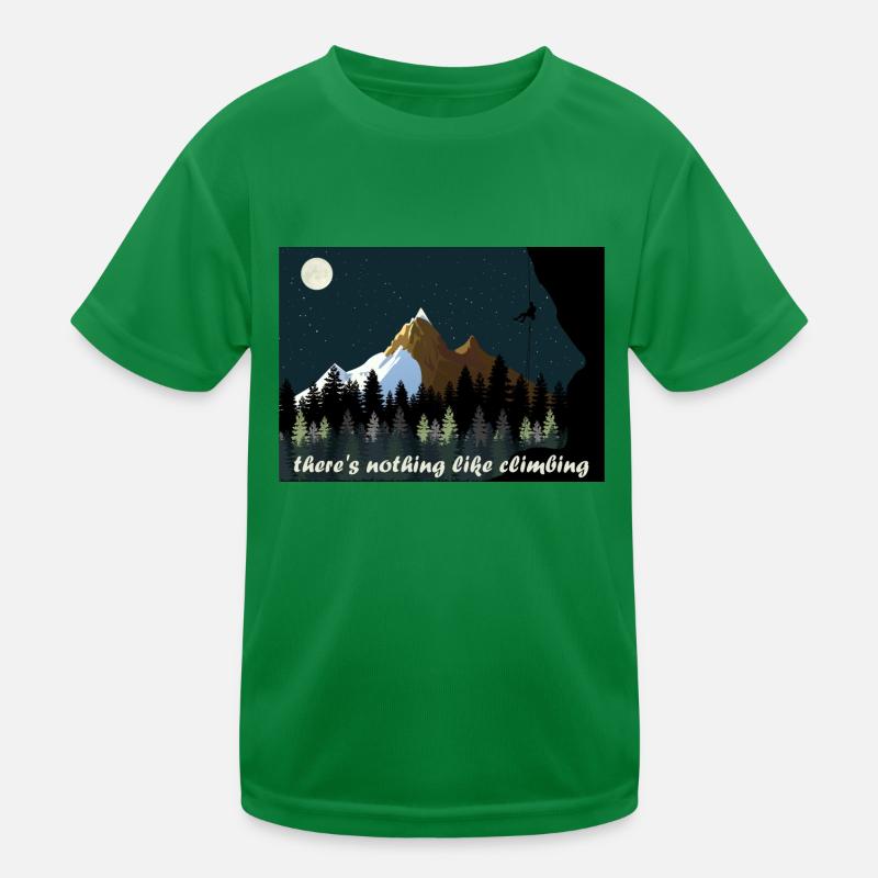 Climbing Kids Functional T-Shirt