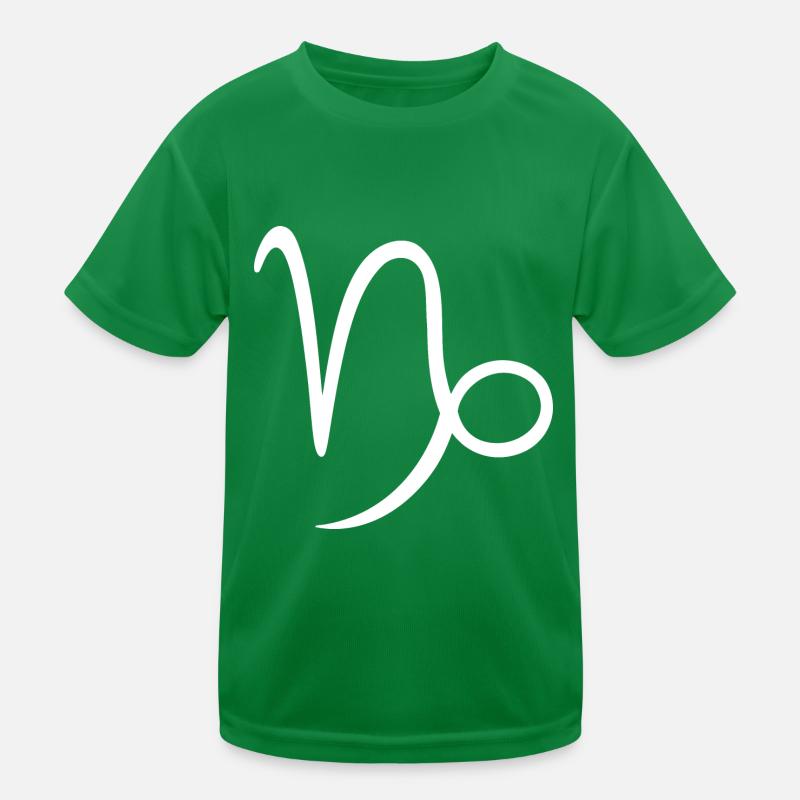 Sternzeichen Steinbock Kinder Funktions-T-Shirt