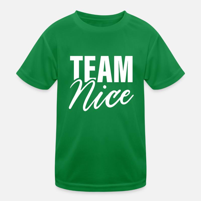 Team Nice Kids Functional T-Shirt