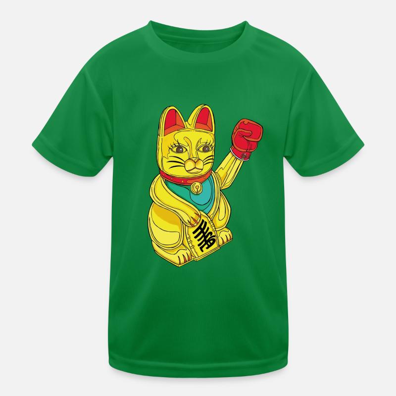 BOXKATZE - Kinder Funktions-T-Shirt - Kelly Green