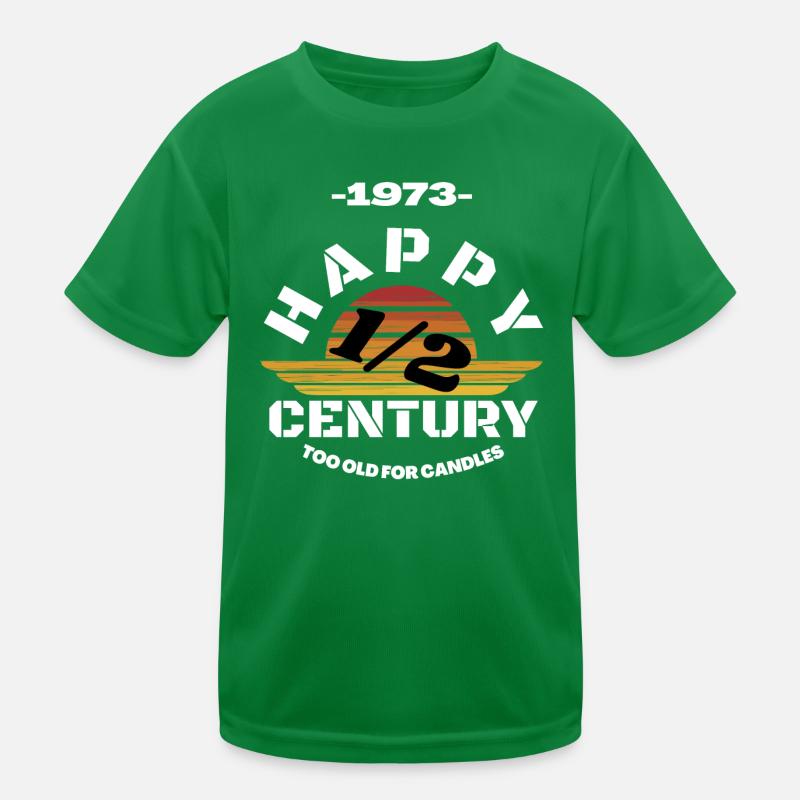 Joyeux 50e anniversaire T-shirt sport Enfant