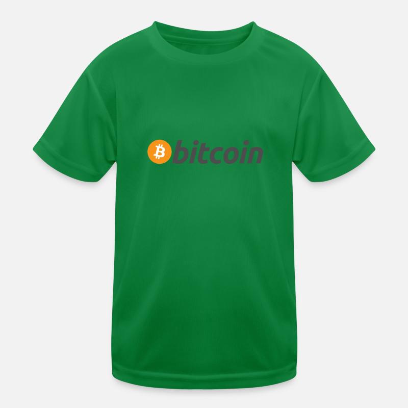 Bitcoin Kinder Funktions-T-Shirt