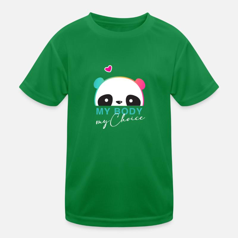 My Body - My Choice Kids Functional T-Shirt
