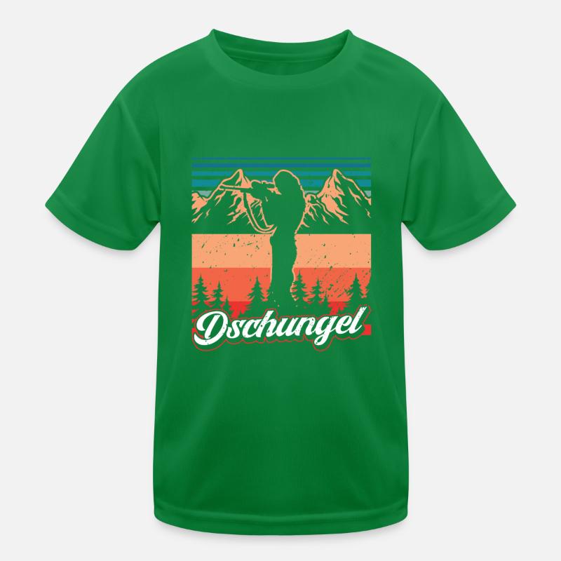 jungle Kinder Funktions-T-Shirt