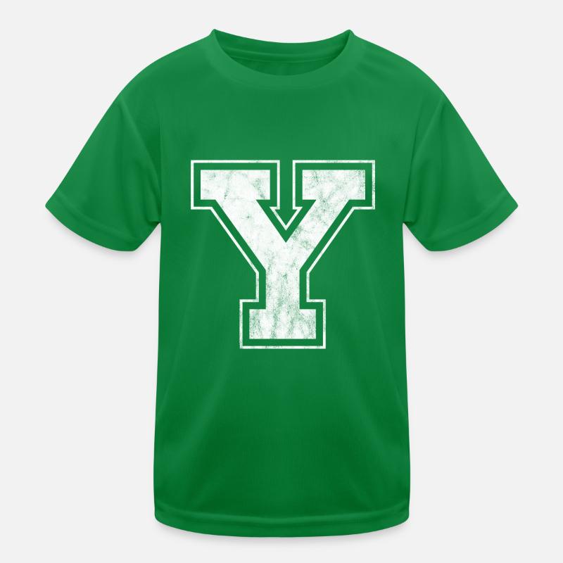 Letter Y Kids Functional T-Shirt