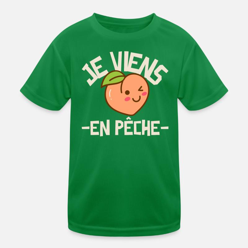 Je viens en pêche. T-shirt sport Enfant