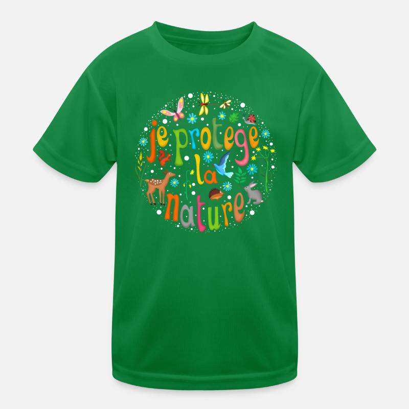 nature T-shirt sport Enfant