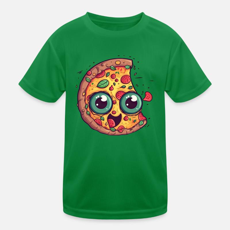 Pizza time (ohne Text) Kinder Funktions-T-Shirt