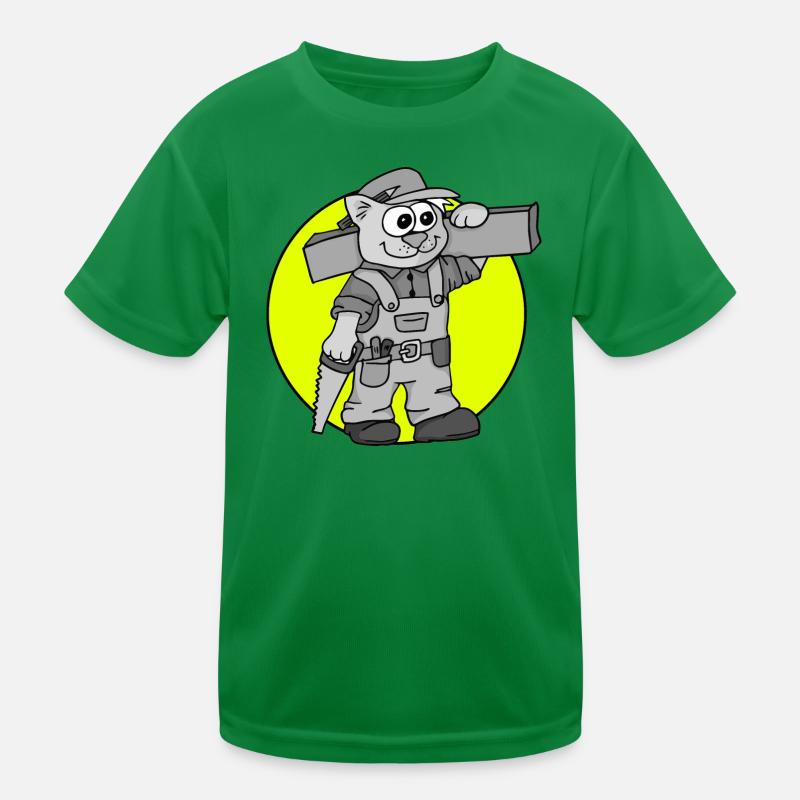 Beruf Schreiner Retro Kinder Funktions-T-Shirt