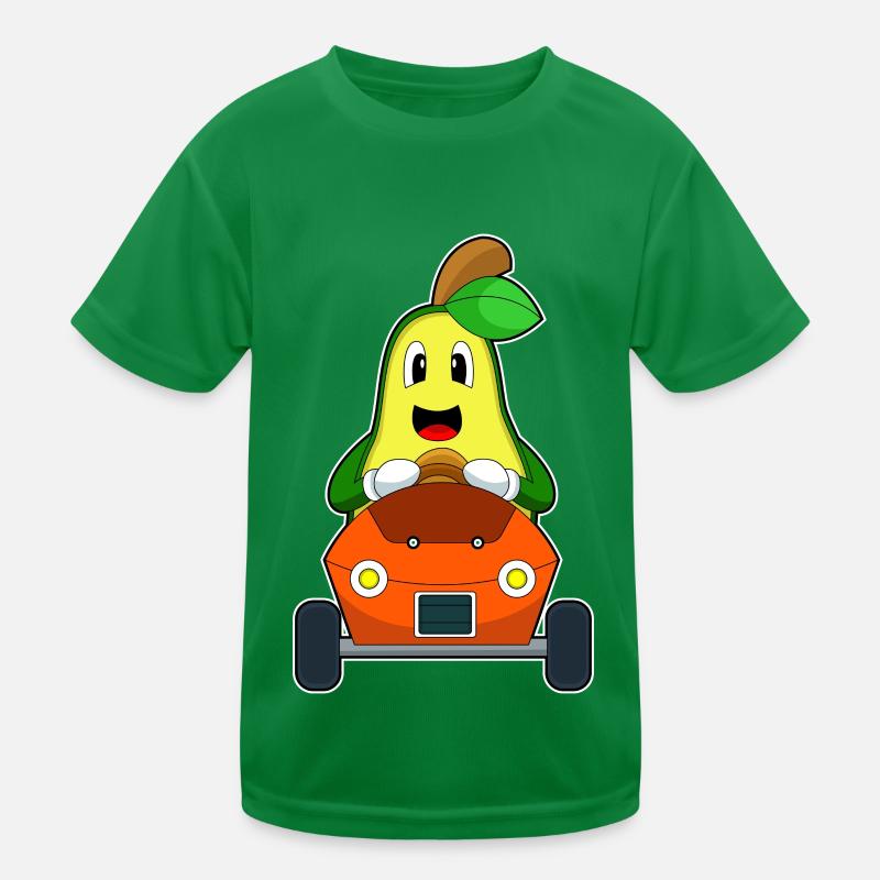 Avocado Auto Kinder Funktions-T-Shirt