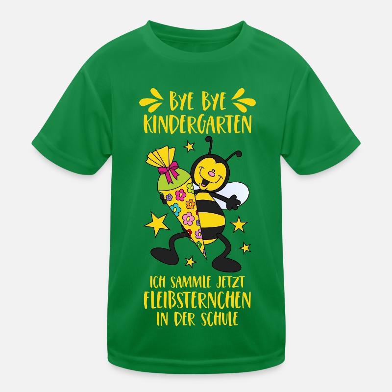 School enrollment bee sugar cone school kindergarten Kids Functional T-Shirt