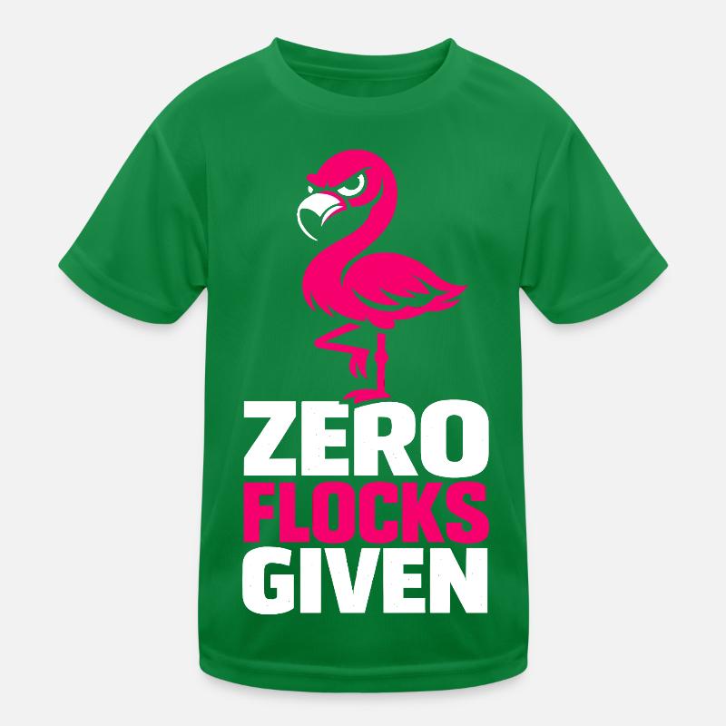 Zero Flocks Given Kids Functional T-Shirt