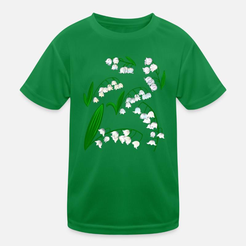 Maiglöckchen Kinder Funktions-T-Shirt