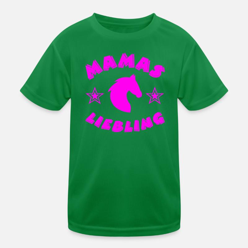 horses Kids Functional T-Shirt