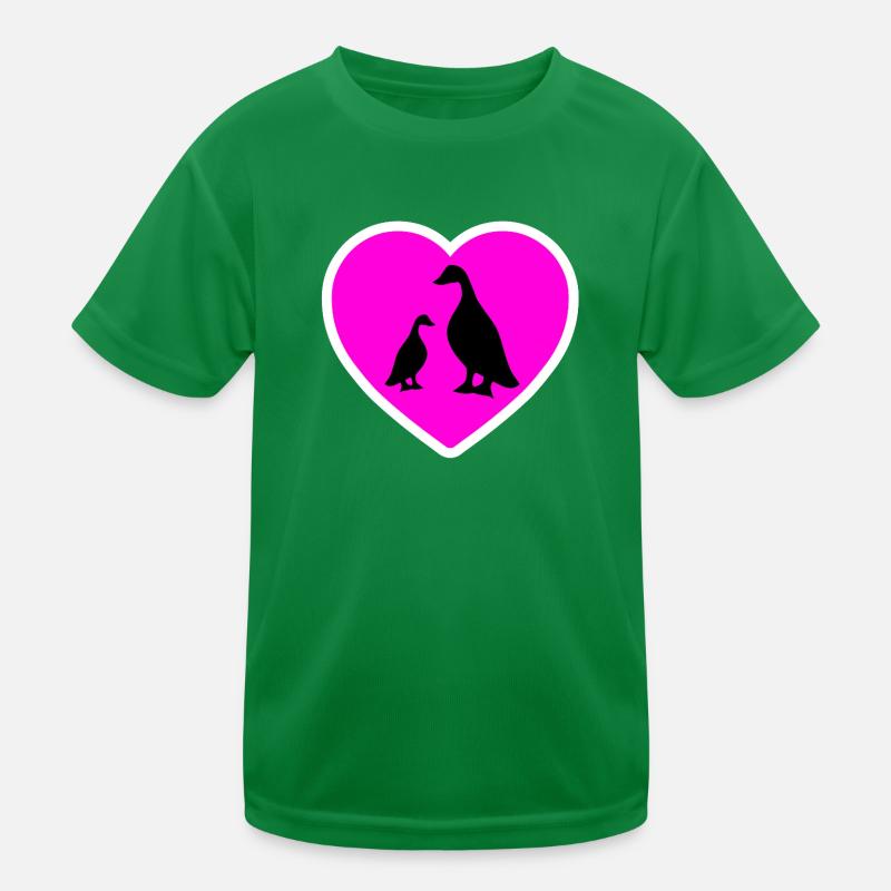 Enten Kinder Funktions-T-Shirt